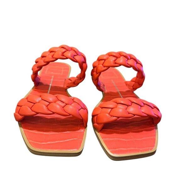 Dolce Vita Indy Slide Sandals - Size 6.5 - Color: Persimmon Stella - Picture 5 of 7